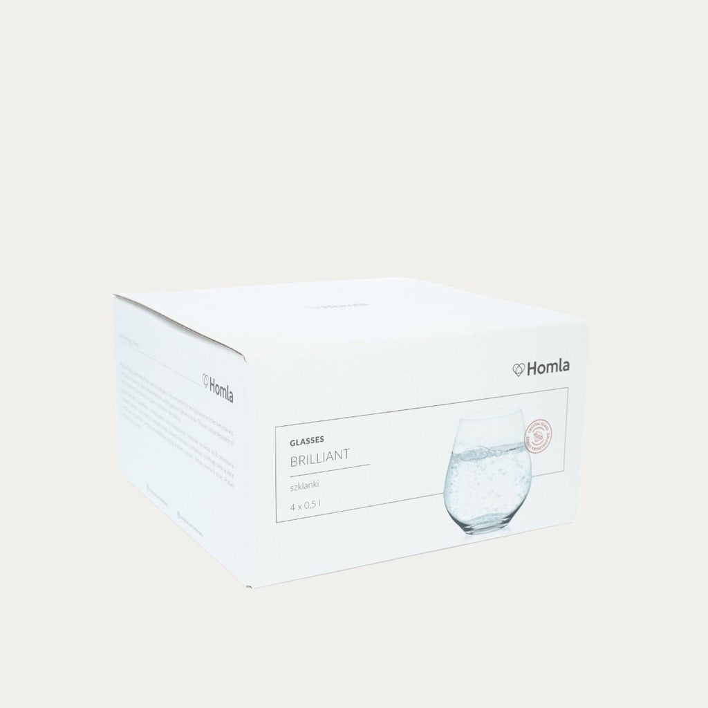 Zestaw szklanek BRILLIANT 4 szt. 0,5 l