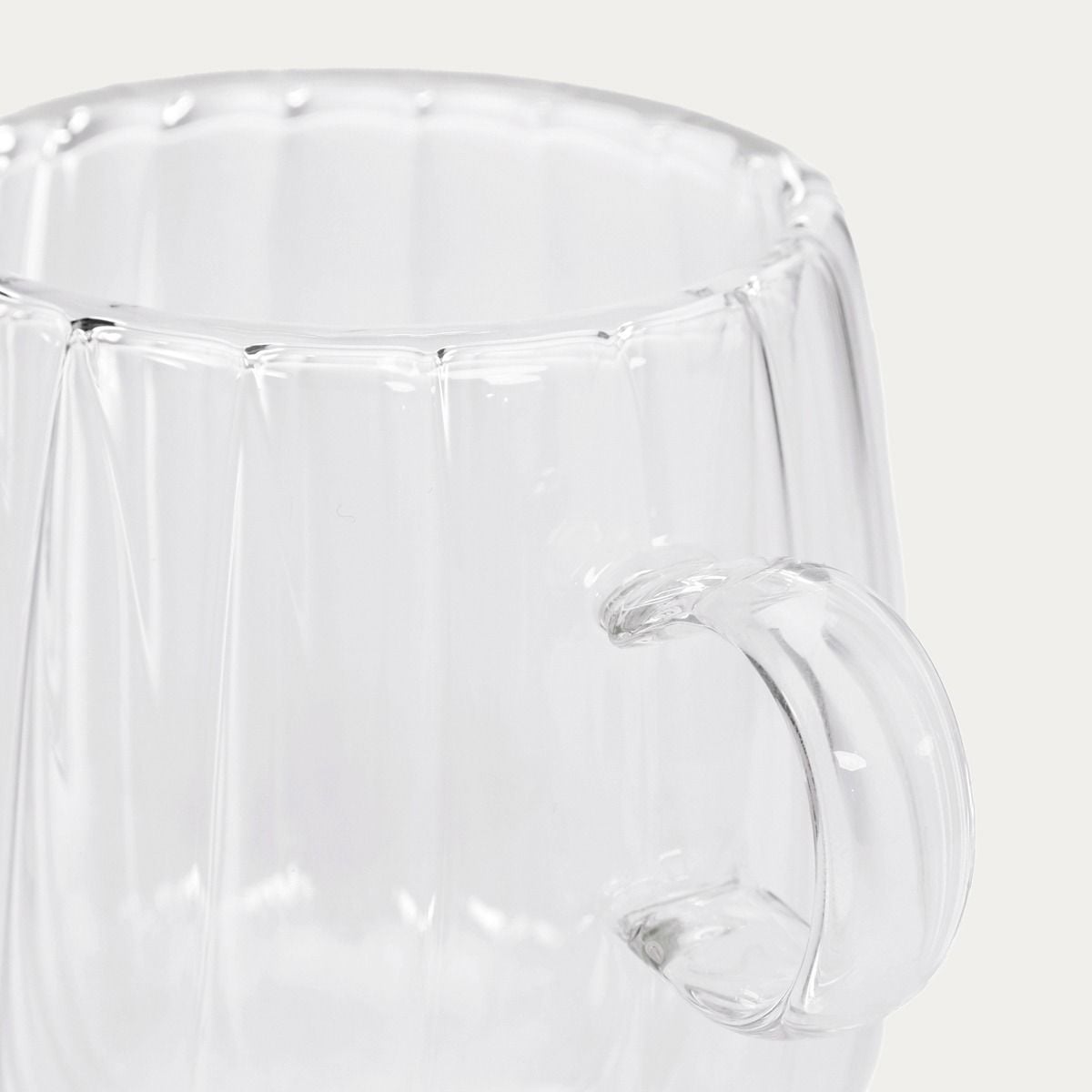 Zestaw szklanek CEMBRA GROOVE z podwójną ścianką, 2 szt. 0,25 l