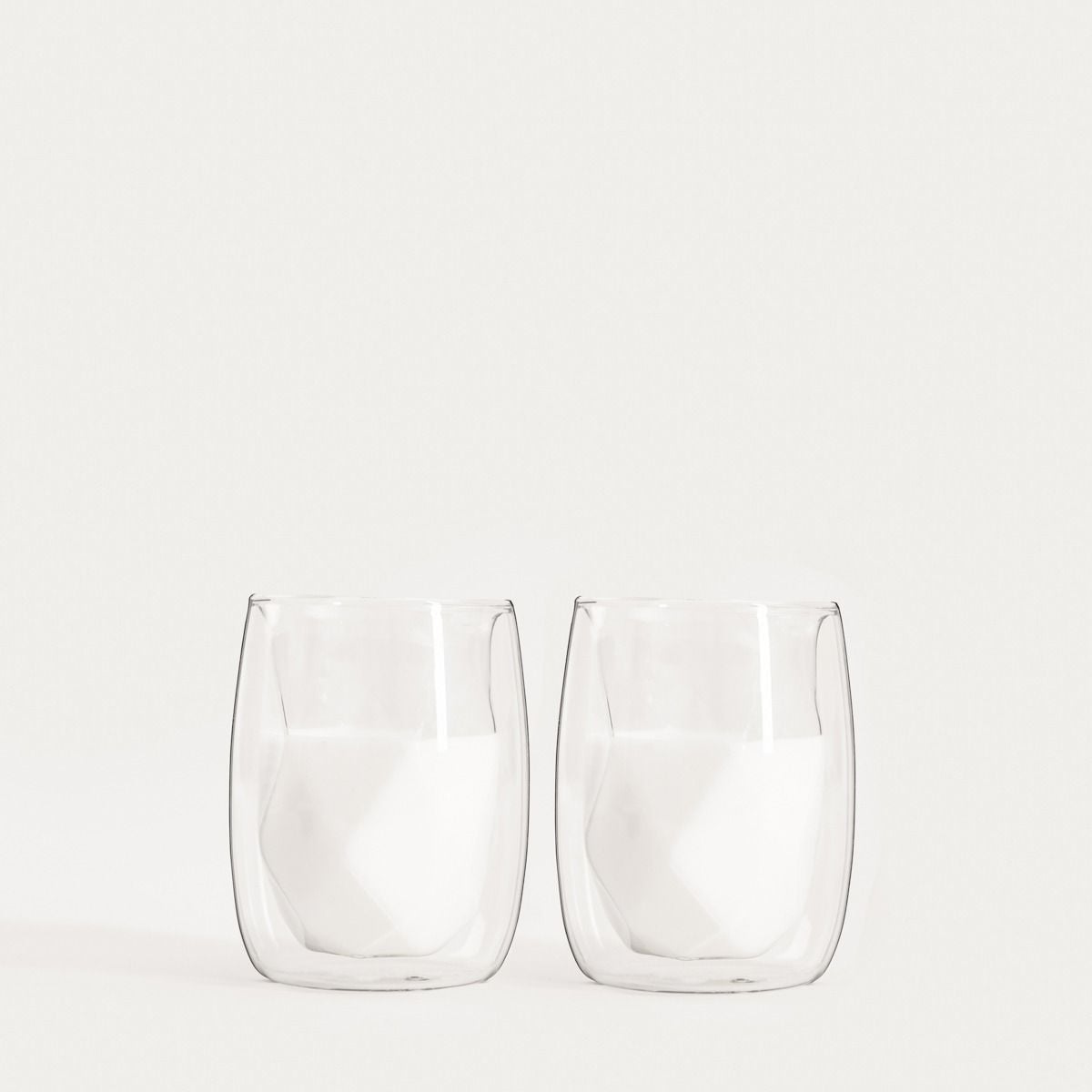 Zestaw szklanek CEMBRA MODERN z podwójną ścianką bez ucha, 2 szt. 0,28 l