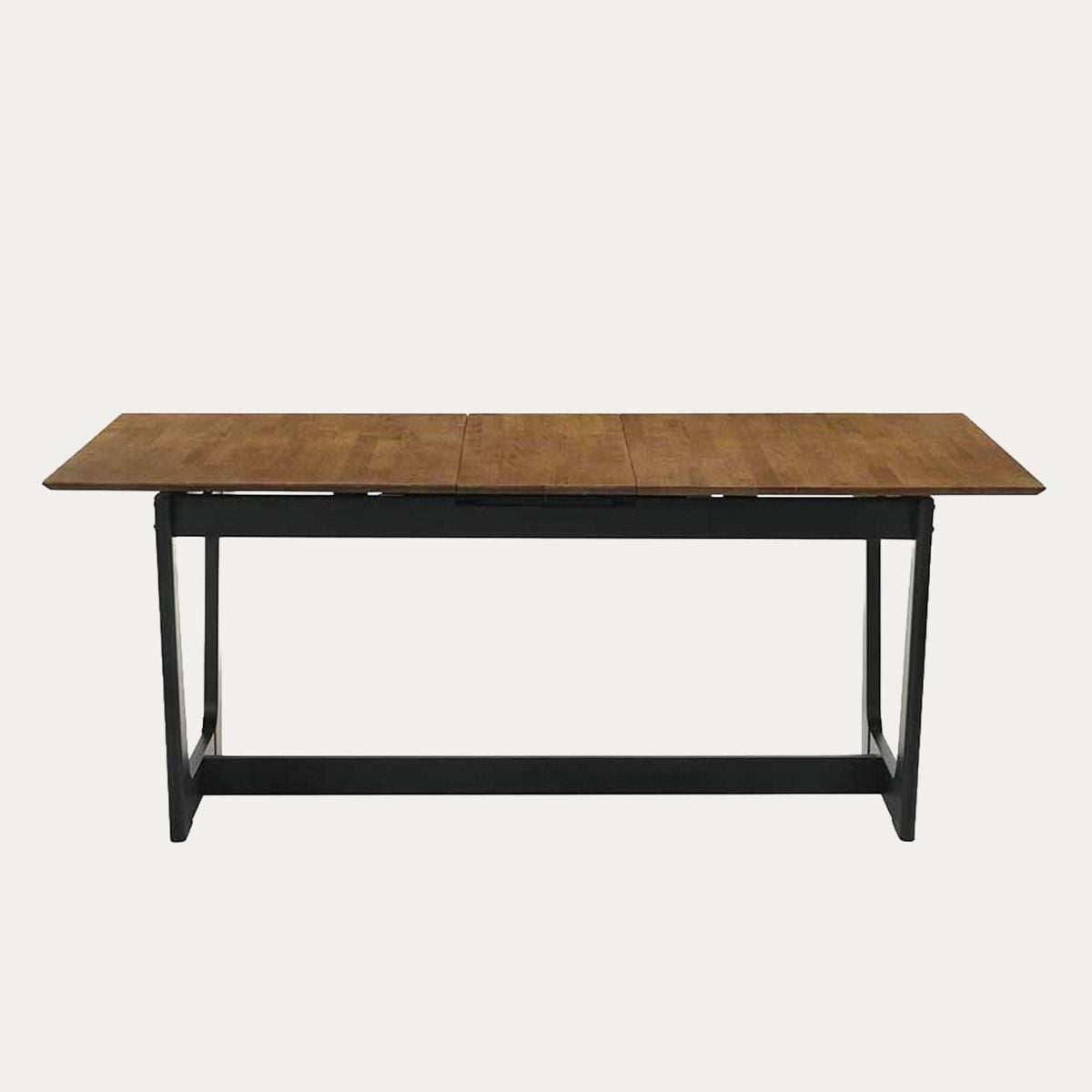 Stół PAHKEL z drewna kauczukowego rozkładany 160-195x90x76 cm