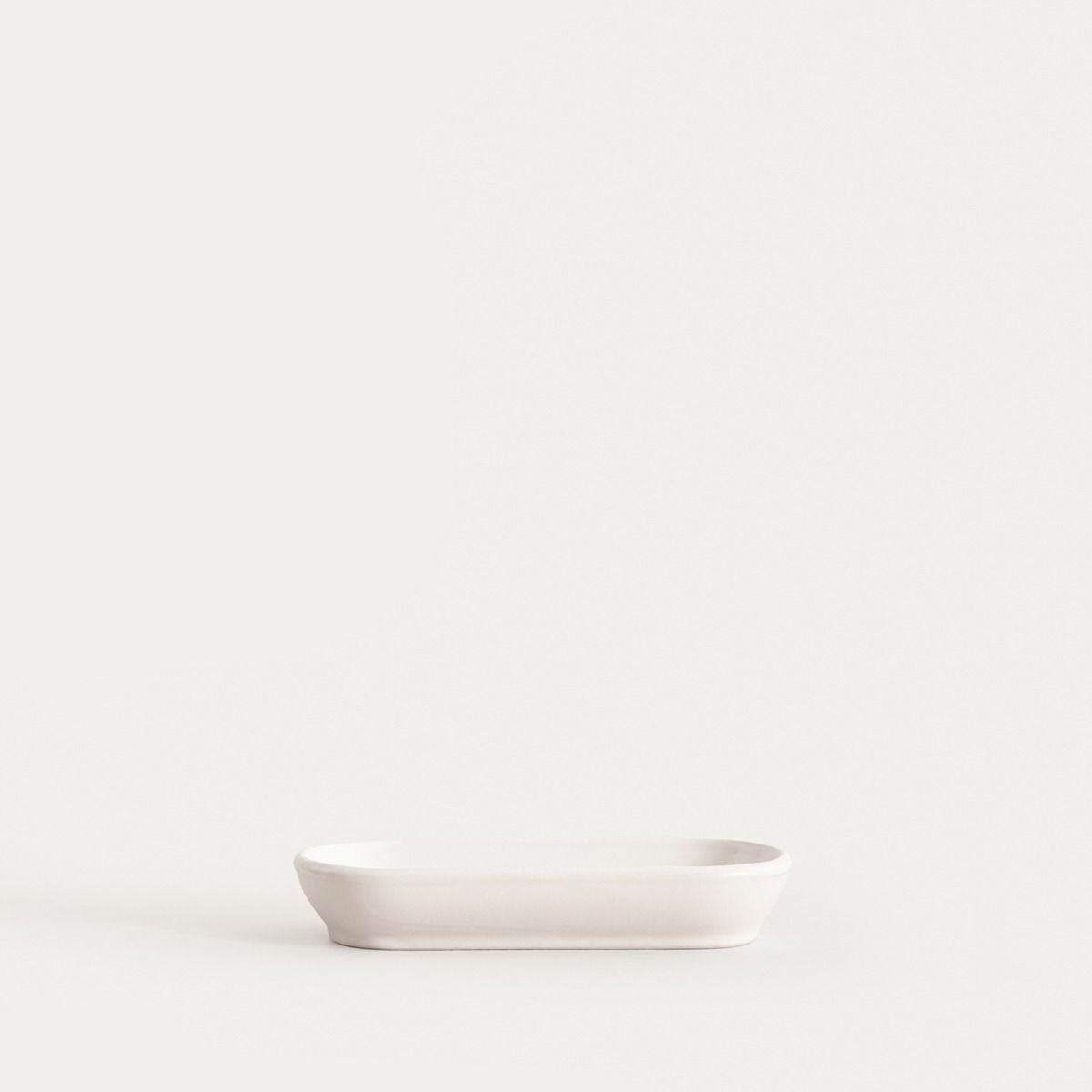 Półmisek FAMELIO owalny biały 16 cm