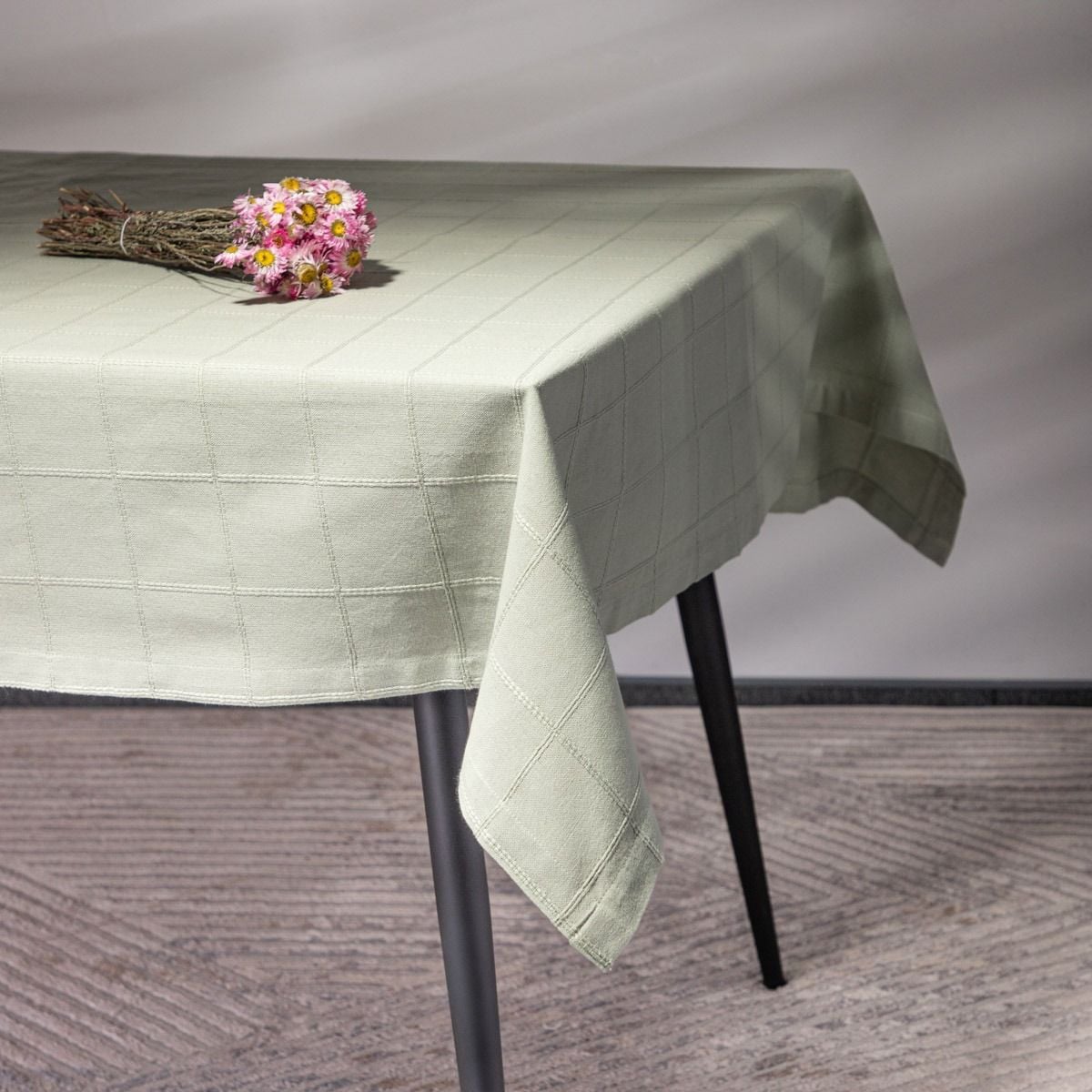 OBRUS ANTEP bawełniany pistacjowy 130x180