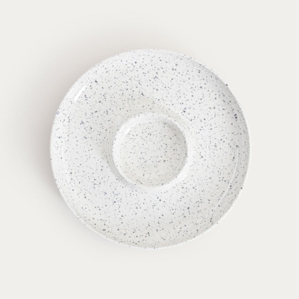 Naczynie do serwowania CAVIANO ceramiczne nakrapiane