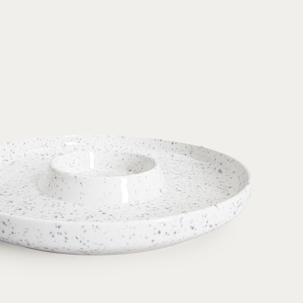 Naczynie do serwowania CAVIANO ceramiczne nakrapiane