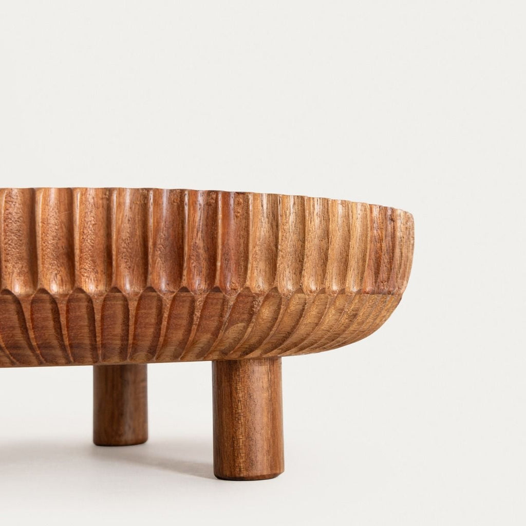 Patera RILLET do serwowania z drewna akacjowego 25,5x9 cm