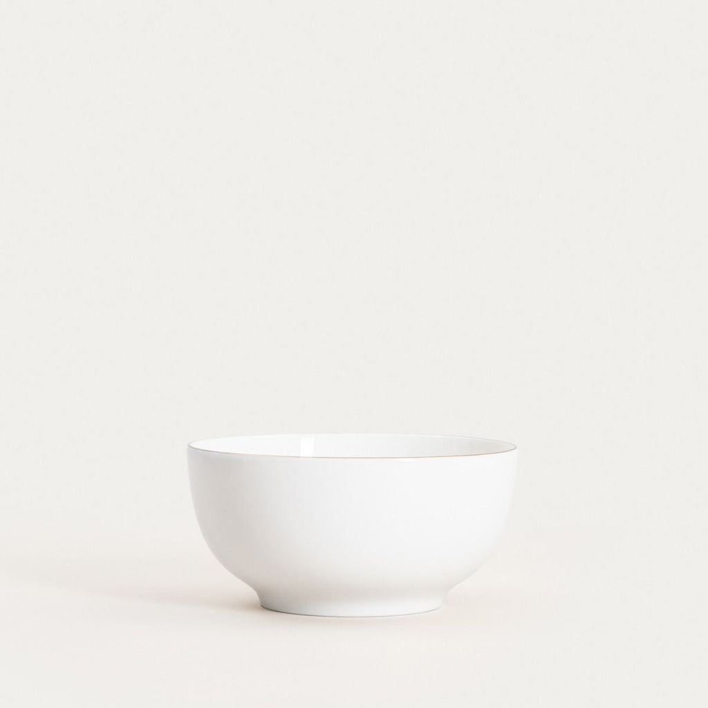 Miseczka AUROO ze złotą obwódką 14 cm