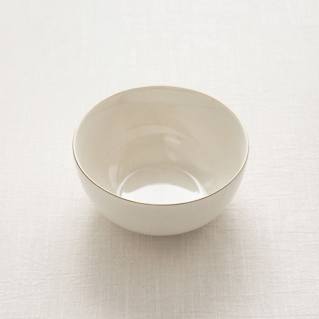 Miseczka AUROO ze złotą obwódką 14 cm