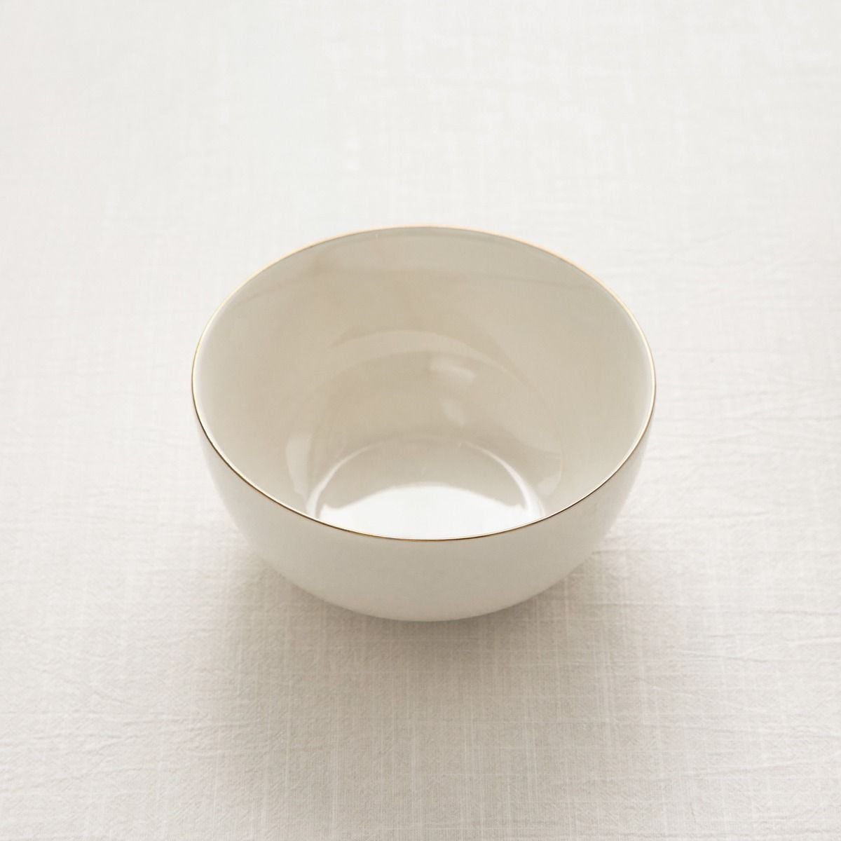 Miseczka AUROO ze złotą obwódką 14 cm